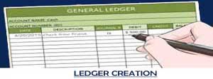 How to do Ledger Creation?